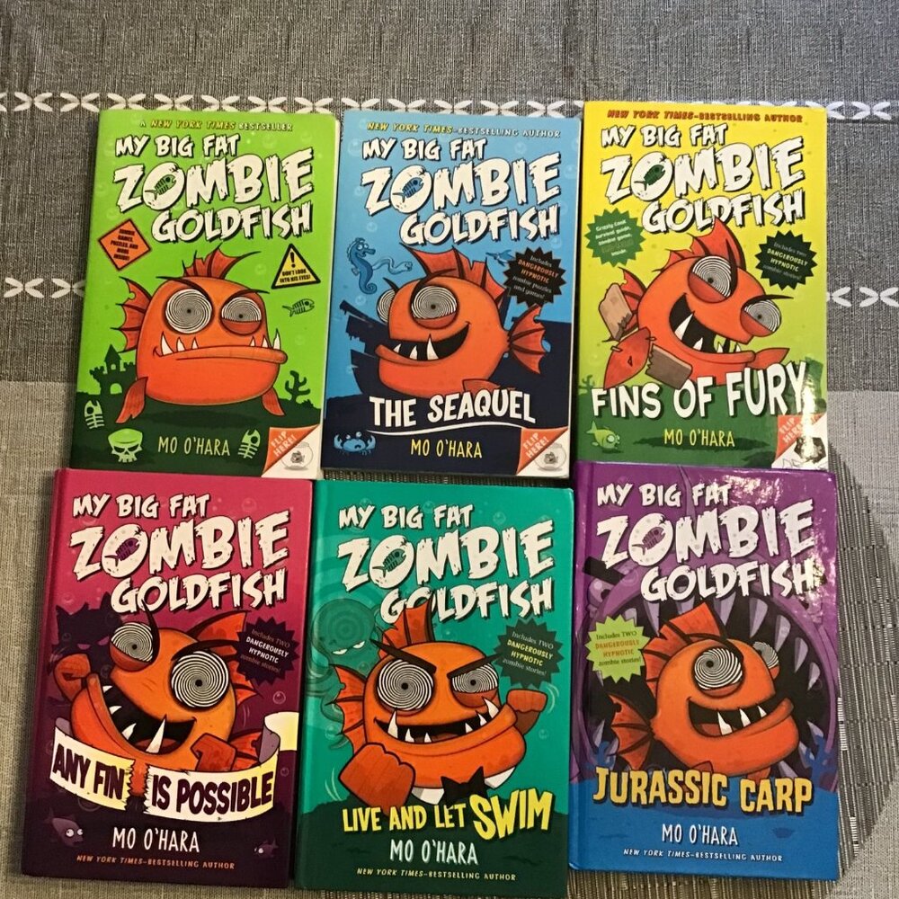 Lot of 6 My Big Fat Goldfish Books--Excellent Shape, Homeschool Reading
